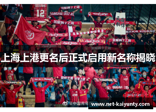 上海上港更名后正式启用新名称揭晓 上海上港更名后正式启用新名称揭晓